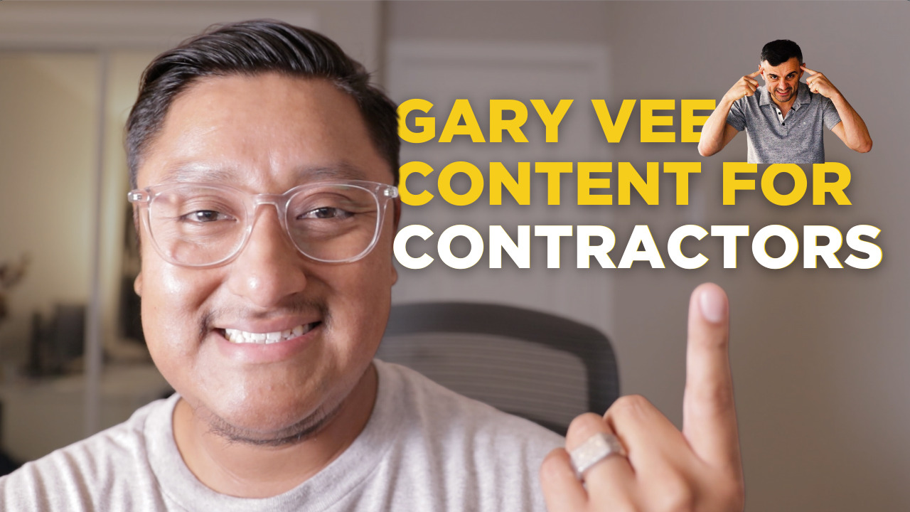 Create Gary Vee Content For YOUR Construction Company